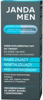 JANDA MEN KREM DO TWARZY SUPLEMENTACYJNY Z KWASEM HIALURONOWYM 50 ML