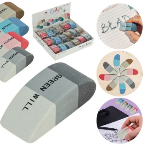 GUMKA DO MAZANIA WIELOKOLOROWA UNIWERSALNA DO ZMAZYWANIA ŚCIERANIA na Arena.pl