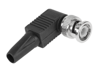 WTY0495 Wtyk BNC katowy z odgietka