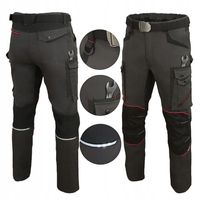 Spodnie robocze męskie monterskie Elastyczne Przewiewne Rozciągliwe BHP