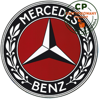 Opłatek na tort Mercedes Benz