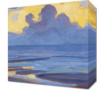 Obraz 30x30cm By the Sea, Piet Mondrian Vintage do Salonu