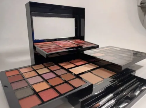 Kosmetyczka walizka kuferek zestaw 73 kosmetyków na Arena.pl