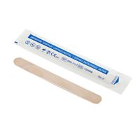 Szpatułki laryngologiczne drewniane jałowe sterylne 100 szt