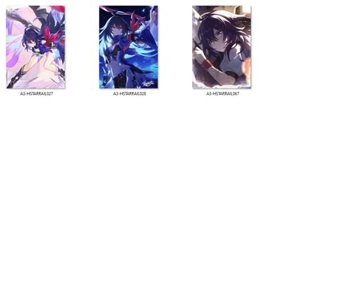 Plakat Honkai: Star Rail - Seele DO WYBORU na Arena.pl