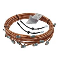 Renault Laguna 3 ( 4C ) Zestaw przewodów hamulcowych miedzianych Tył belka