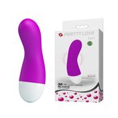 silikonowy masażer łechtaczki mini wibrator 12cm