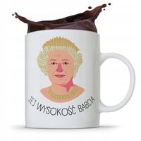 Kubek Dla Babci Na Imieniny Jej Wysokość Babcia Z Nadrukiem Ze Zdjęciem