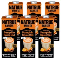 Napój, mleko owsiane Pumpkin Spice wegańskie z aromatem korzennej dyni 6 x 1l - Natrue Barista