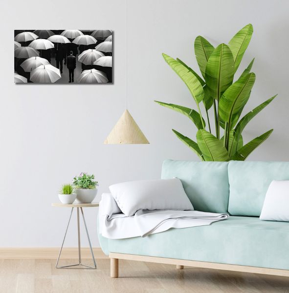 Obraz 60x30cm Samotność w Tłumie zdjęcie 2