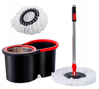 MOP obrotowy ROTACYJNY 360 SPIN TURBO 3w1 - 2 wkłady 2 czyscik