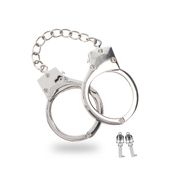 kajdanki silver plated bdsm handcuffs taboom
