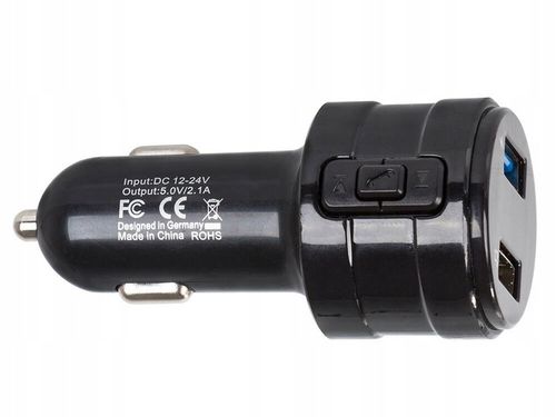 TRANSMITER BLUETOOTH FM MP3 ŁADOWARKA ODTWARZACZ TRANSMITER BT AUDIO na Arena.pl