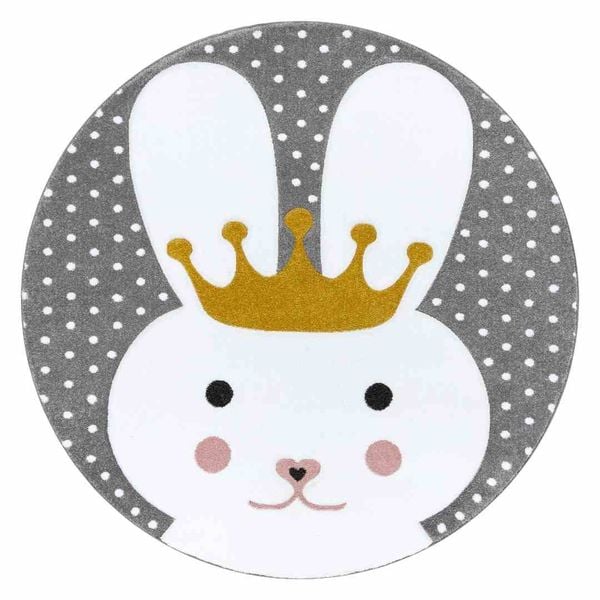 RUG/LU/TINIES/BUNNY/GREY/140x190 zdjęcie 1
