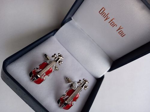 Spinki do mankietów Exciting Skrzypce Stradivarius na Arena.pl