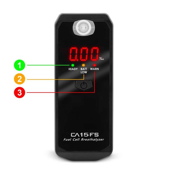 Alkomat elektrochemiczny CA 15FS + ustniki zdjęcie 9