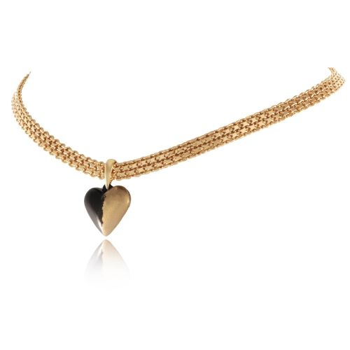 naszyjnik bismark z sercem (c22/zim/17au) na Arena.pl