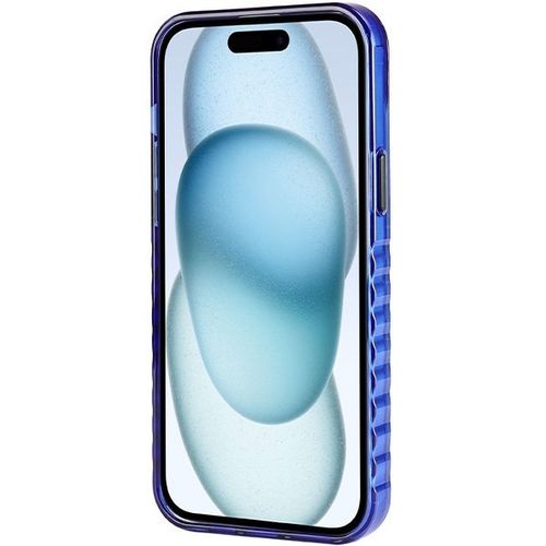 Audi nakładka do iPhone 15 Plus 6,7" niebieska IML Big Logo MagSafe Case na Arena.pl