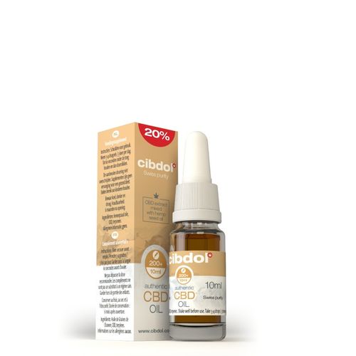 Olejek konopny 20% 2000mg CBD 10ml Cibdol na Arena.pl