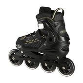 Łyżworolki NA1128 Nils Extreme czarno-złote 43-45