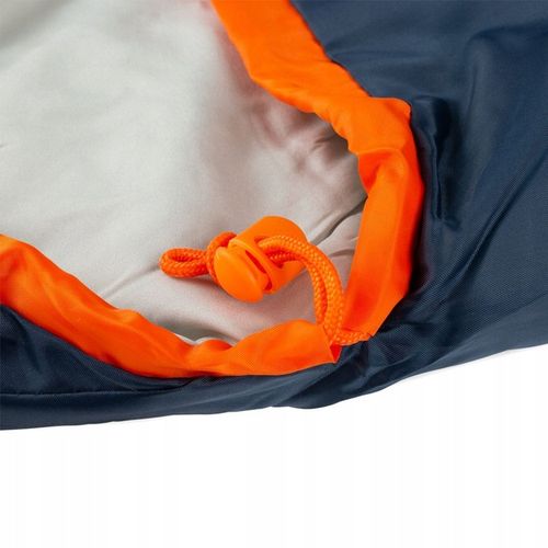 Śpiwór BERGSON SQUARE Plus 300 Navy # Lewy-zip na Arena.pl