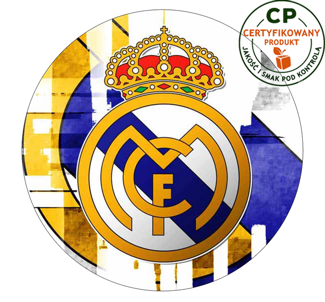 Opłatek na tort Real Madryt zdjęcie 1
