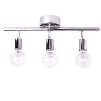 3-punktowa lampa sufitowa Row natynkowa do kuchni chrom