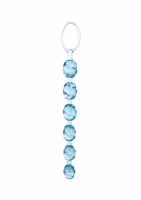calexotics swirl pleasure beads - koraliki intymne z uchwytem