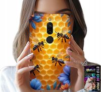 ETUI DO XIAOMI REDMI 8 - PSZCZOŁY UL PLASTER MIODU PLECKI CASE