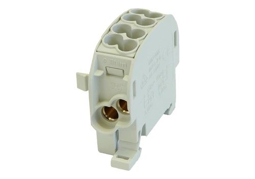 Blok rozdzielczy ‑ odgałęźny Al/Cu SCB 25 (80110) SIMBLOCK szary 81501002 zdjęcie 1