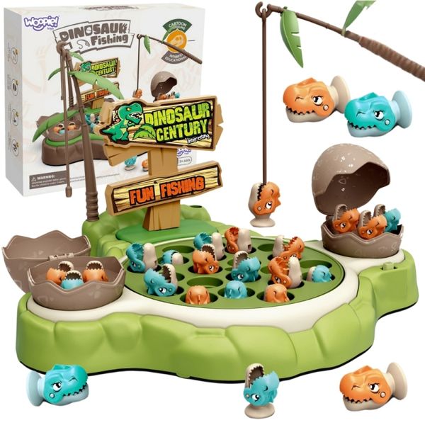 WOOPIE Gra Łowienie Dinozaurów Rybek 2 Wędki zdjęcie 6