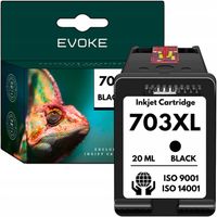 Tusz do drukarki HP 703 czarny XL | 100% poziomu tuszu | 5x WIĘCEJ WYDRUKÓW