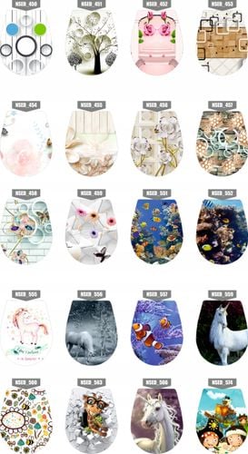 Naklejka Skin Mata na deskę klozetową WC toaletę na Arena.pl