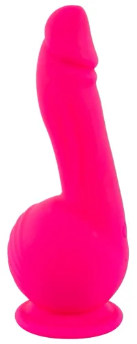 sweet smile powerful vibrator 19 cm przyssawka, silikon rożowy na Arena.pl