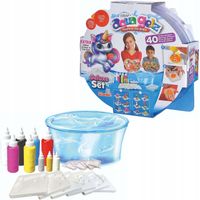 AQUA GELZ ZESTAW KREATYWNY DELUXE 9 KOLORY ŚWIECĄCY ŻEL