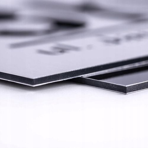 NOWOCZESNA TABLICZKA ADRESOWA Z NUMEREM DOMU ULICA | ALUMINIUM 25x25cm na Arena.pl