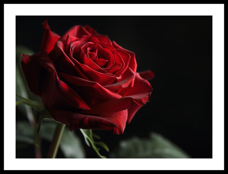Plakat 55x40cm Róża w Półcieniu zdjęcie 3
