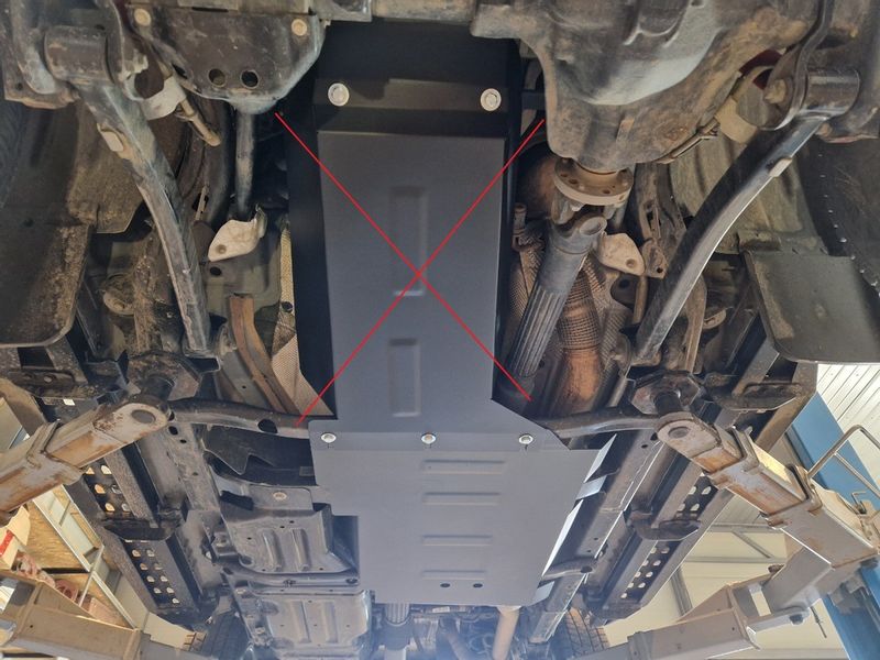 Stalowa osłona pod skrzynie biegów Jeep Wrangler JL 17-2023 zdjęcie 3