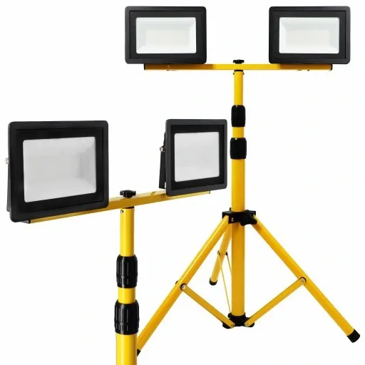 Halogen LED statyw budowlany roboczy naświetlacz zdjęcie 4