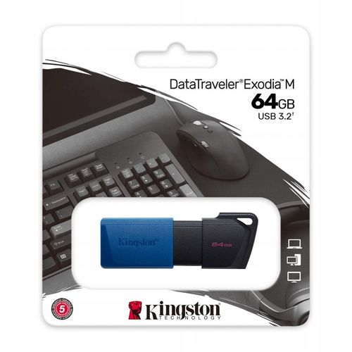 kingston pendrive data traveler exodia m 64gb usb3.2 gen1 na Arena.pl