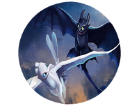 Opłatek na tort Jak wytresować Smoka