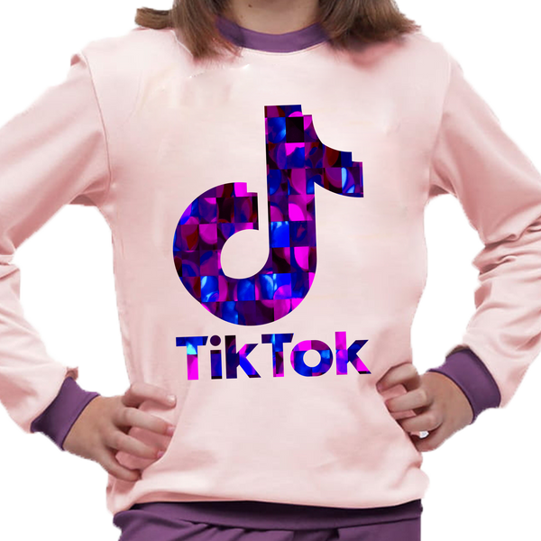 Piżama dziecięca Tik Tok zdjęcie 1