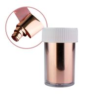 Folia transferowa do paznokci metallic lustrzana Różowe Złoto 100cm