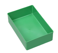Pojemnik magazynowy, warsztatowy 162x108x45 mm. Zielony