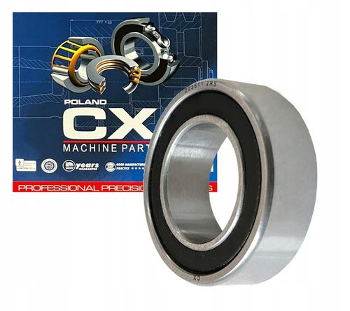 ŁOŻYSKO KULKOWE 203511 PROSTE JEDNORZĘDOWE 20x35x11 DO TACZKI na Arena.pl