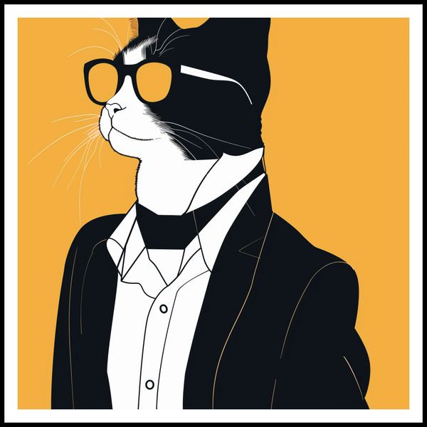 Plakat 90x90cm Jegomość zdjęcie 3