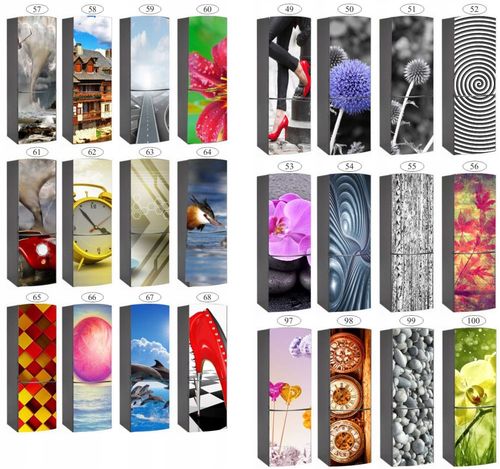 NAKLEJKA na lodówkę naklejki skin OZDOBA na Arena.pl