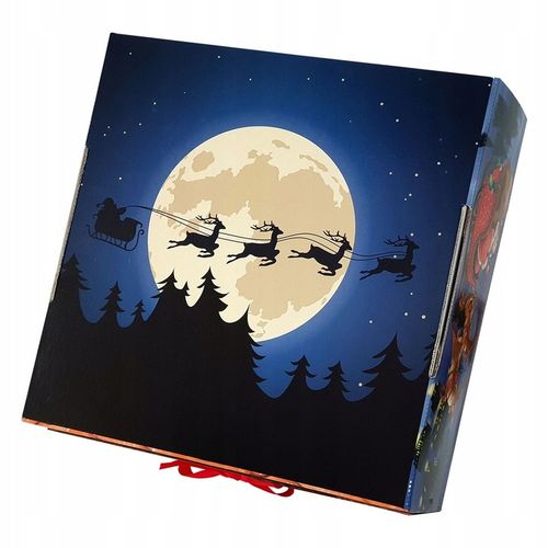 50 SZT - 1 SZT 15,85 ZŁ NETTO PUDEŁKO PREZENTOWE 34x35x13 CM MIKOŁAJ 1614 na Arena.pl