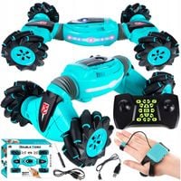 Samochód Zdalnie Sterowany Rc Twister Akrobacje Led Stunt 360 Dla Dzieci