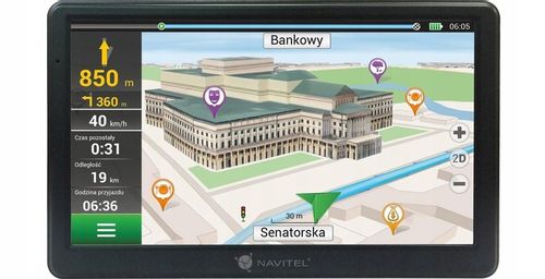 Nawigacja GPS samochodowa Navitel E700 7" Europa na Arena.pl